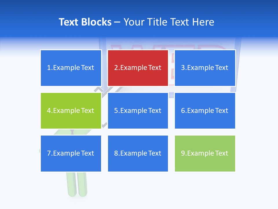 Red Pointer Choice PowerPoint Template