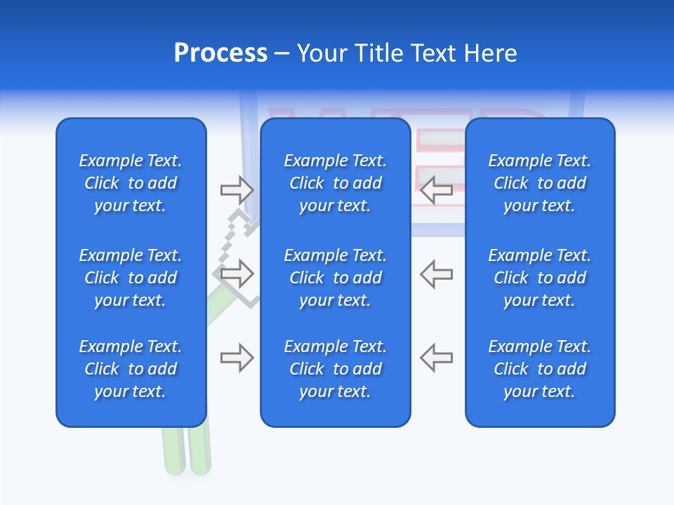 Red Pointer Choice PowerPoint Template