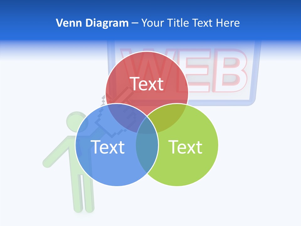 Red Pointer Choice PowerPoint Template