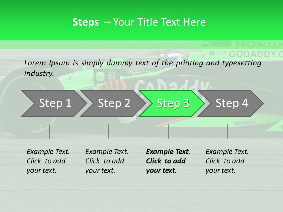 Tires Motorsport Fast PowerPoint Template