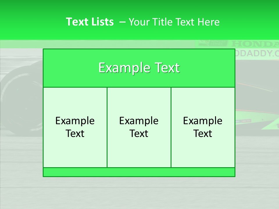 Tires Motorsport Fast PowerPoint Template