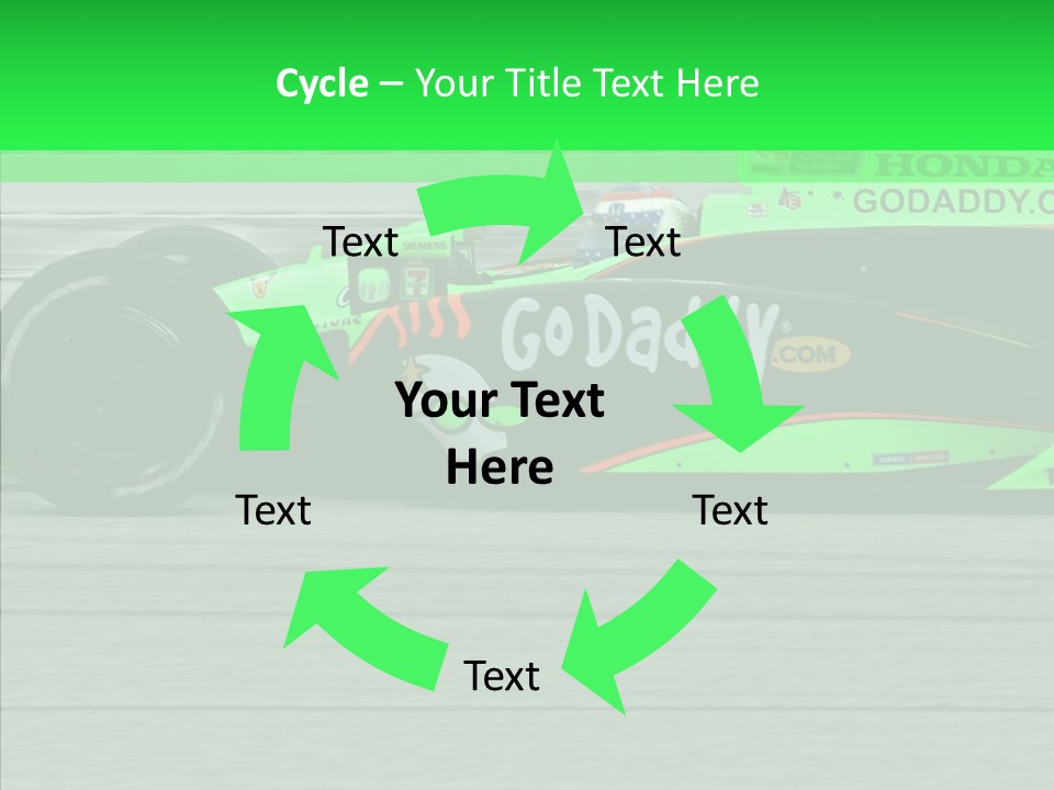 Tires Motorsport Fast PowerPoint Template