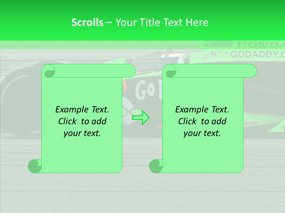 Tires Motorsport Fast PowerPoint Template