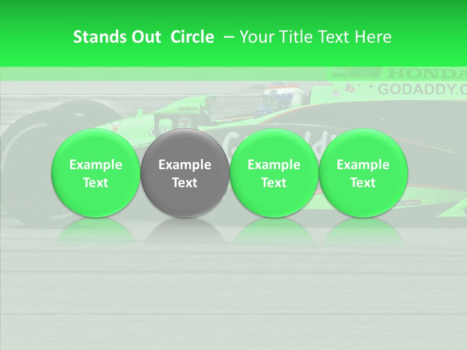 Tires Motorsport Fast PowerPoint Template