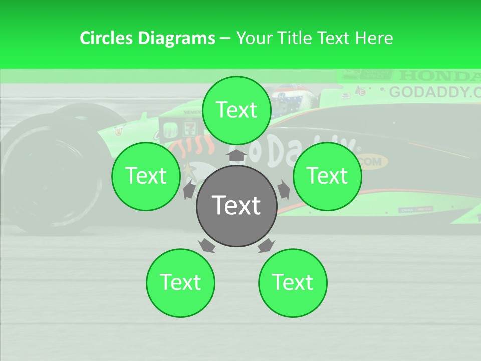 Tires Motorsport Fast PowerPoint Template