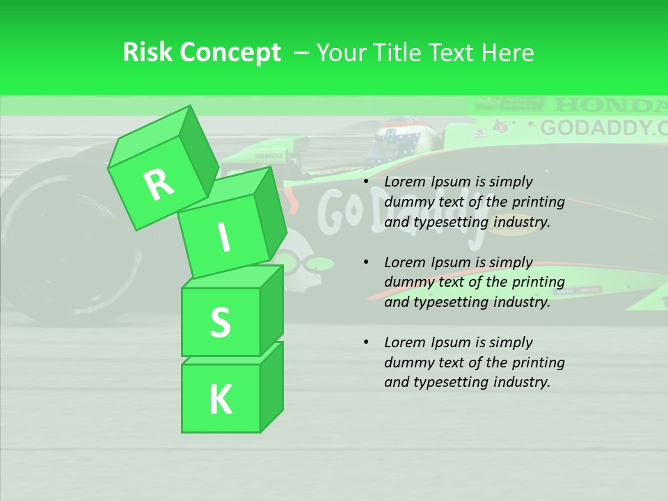 Tires Motorsport Fast PowerPoint Template