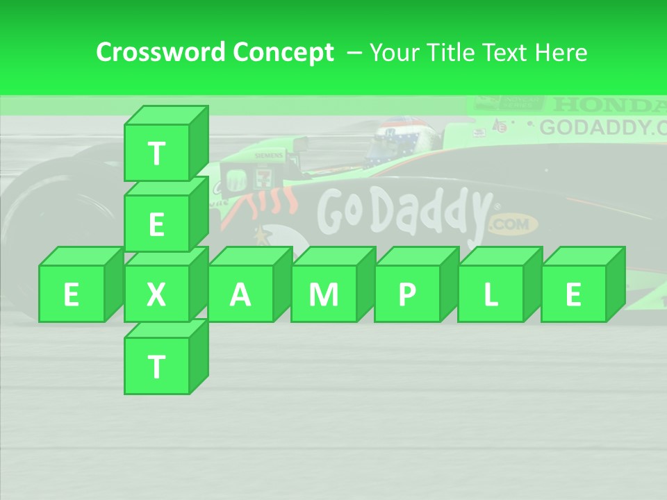 Tires Motorsport Fast PowerPoint Template