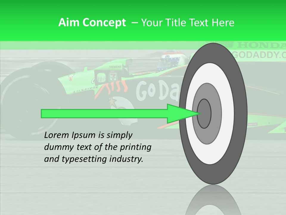 Tires Motorsport Fast PowerPoint Template