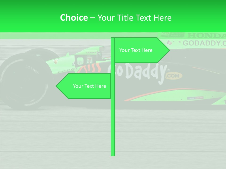 Tires Motorsport Fast PowerPoint Template