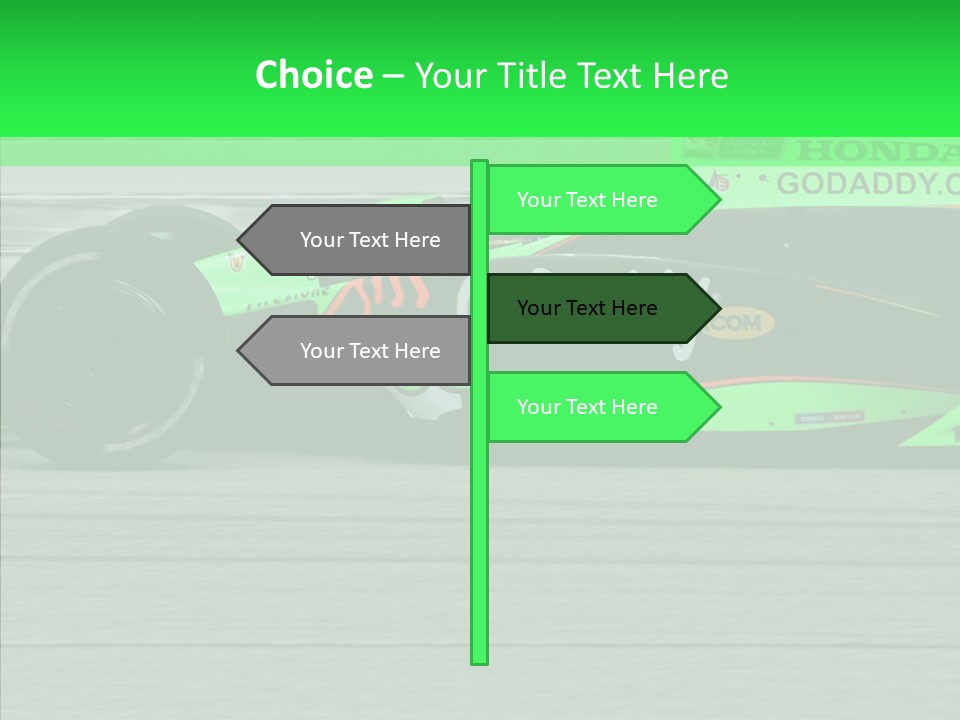 Tires Motorsport Fast PowerPoint Template