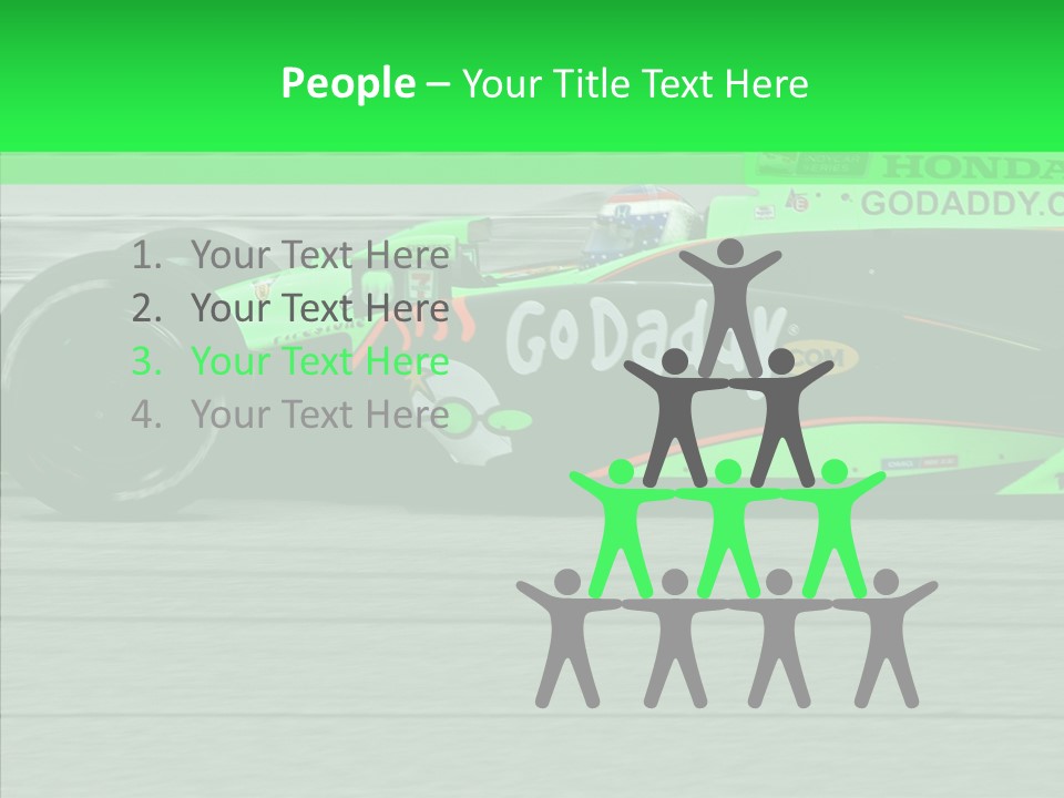 Tires Motorsport Fast PowerPoint Template