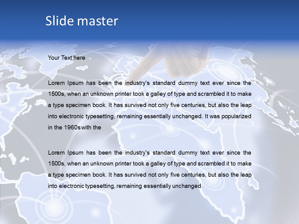 Australia South West PowerPoint Template