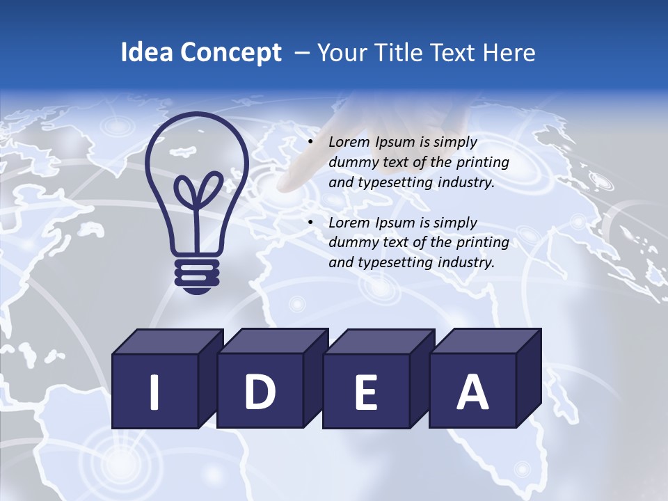 Australia South West PowerPoint Template