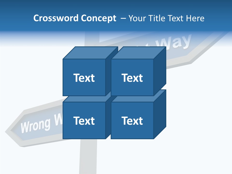 Motivational Symbol Text PowerPoint Template