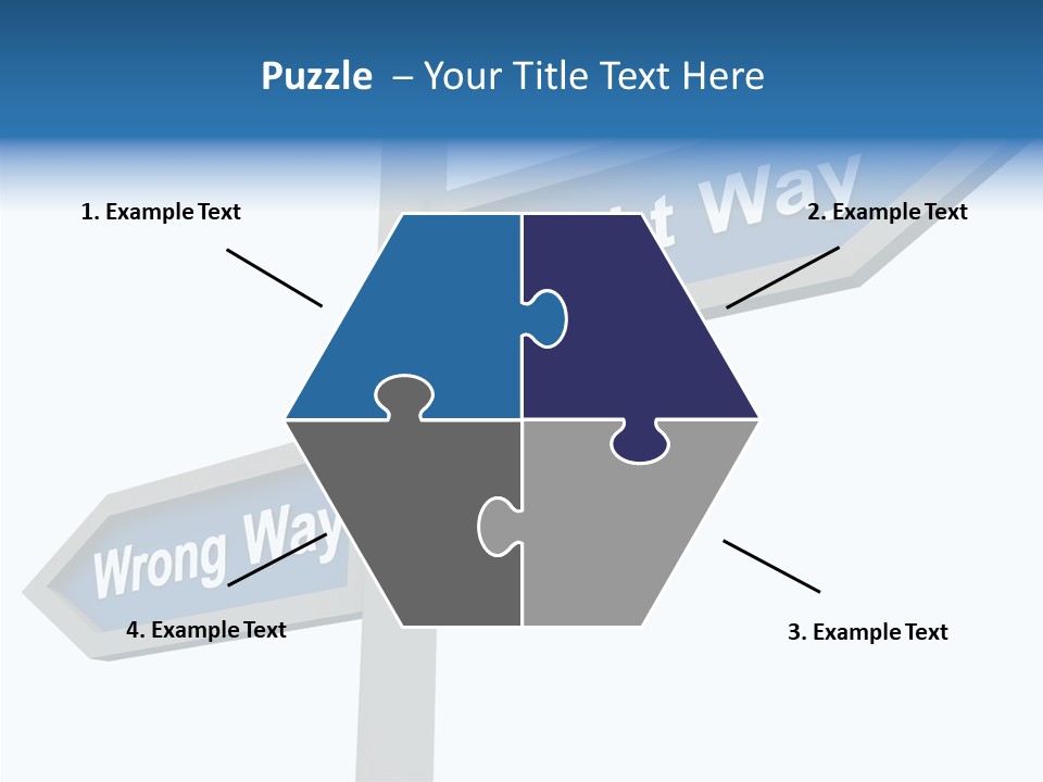 Motivational Symbol Text PowerPoint Template