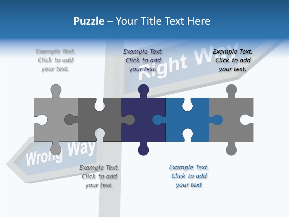 Motivational Symbol Text PowerPoint Template