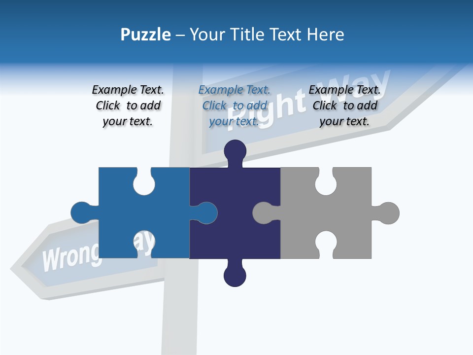 Motivational Symbol Text PowerPoint Template