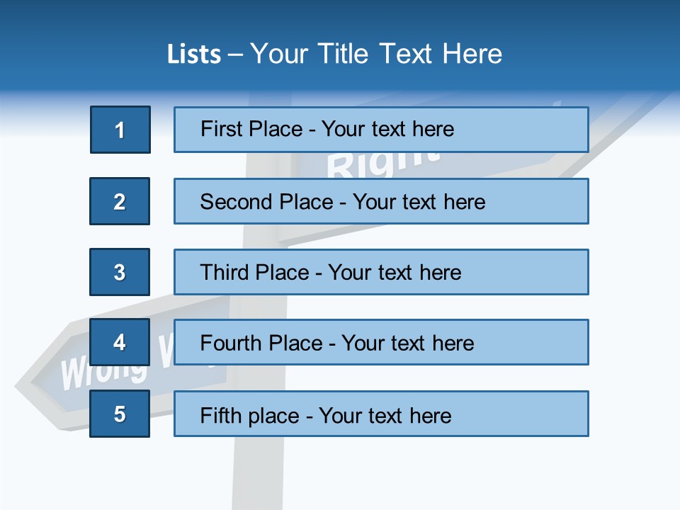 Motivational Symbol Text PowerPoint Template