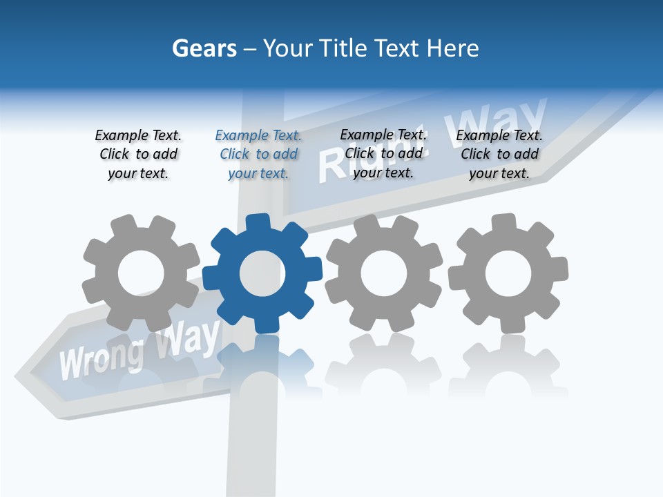 Motivational Symbol Text PowerPoint Template