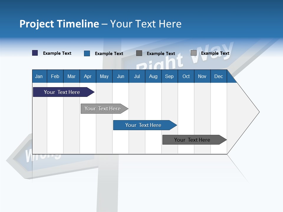 Motivational Symbol Text PowerPoint Template