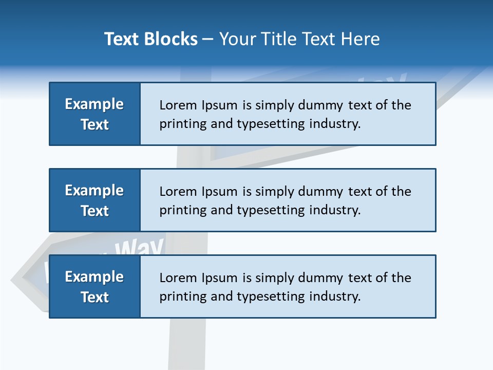 Motivational Symbol Text PowerPoint Template