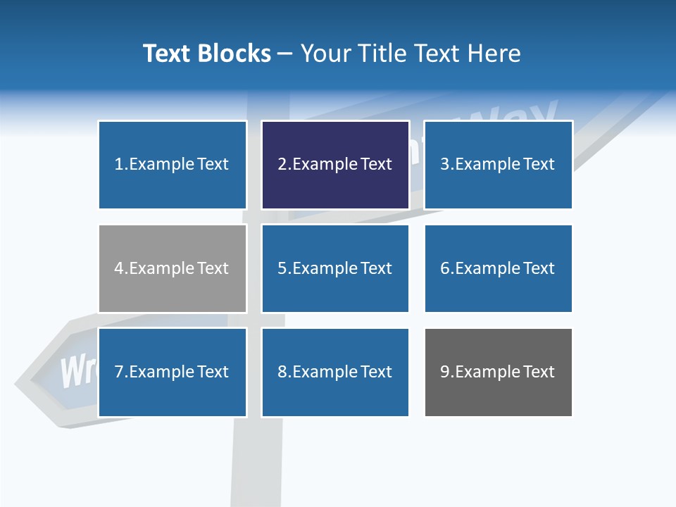 Motivational Symbol Text PowerPoint Template