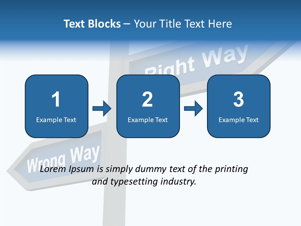 Motivational Symbol Text PowerPoint Template
