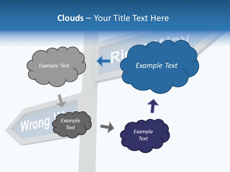 Motivational Symbol Text PowerPoint Template