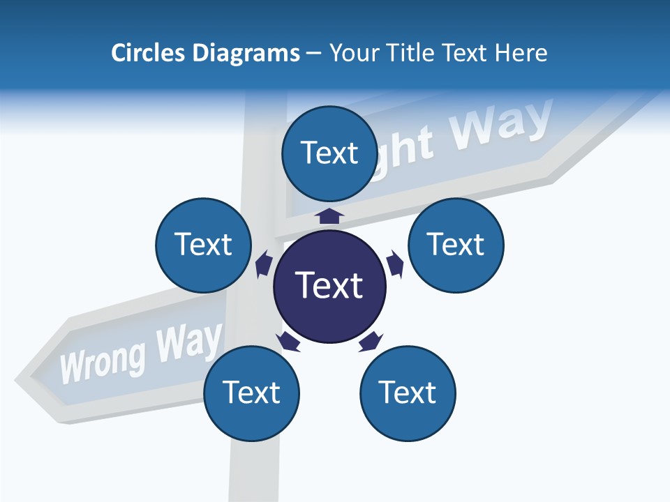 Motivational Symbol Text PowerPoint Template