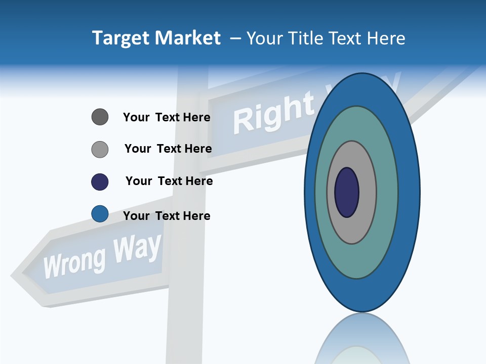 Motivational Symbol Text PowerPoint Template