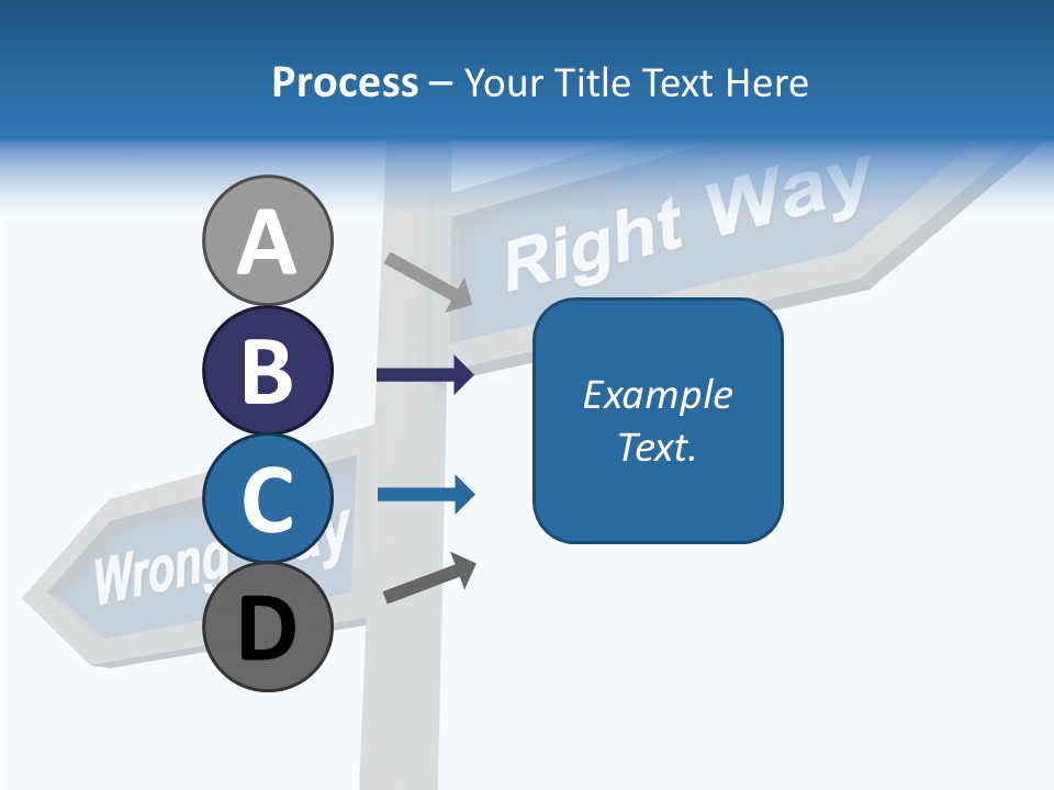 Motivational Symbol Text PowerPoint Template