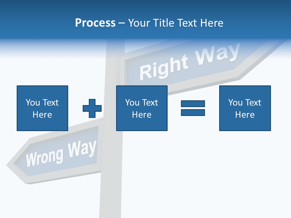 Motivational Symbol Text PowerPoint Template