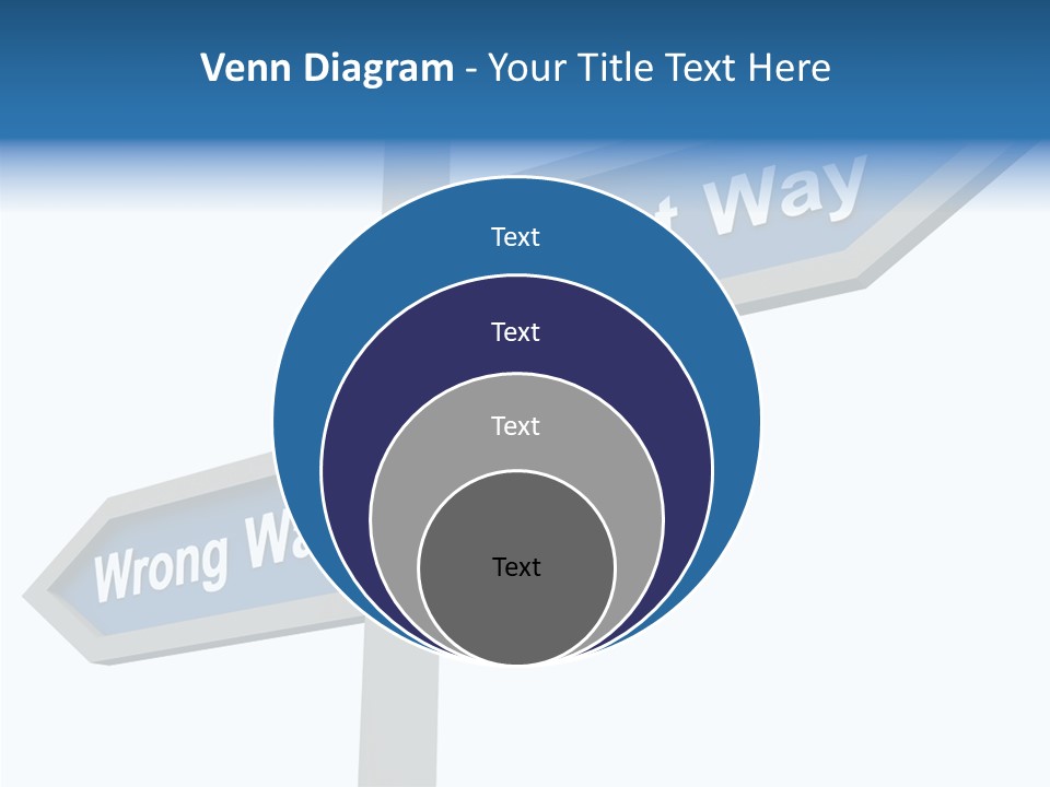Motivational Symbol Text PowerPoint Template