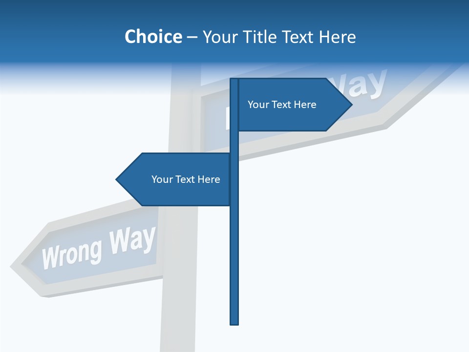 Motivational Symbol Text PowerPoint Template