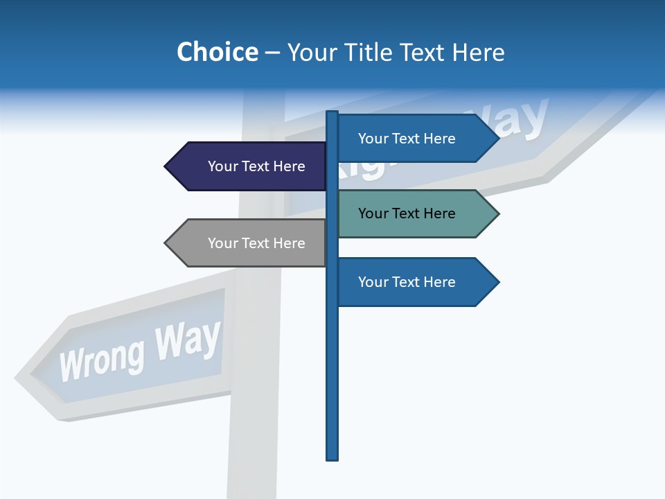 Motivational Symbol Text PowerPoint Template