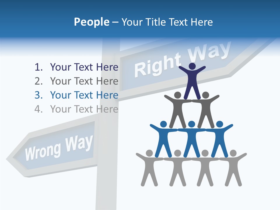 Motivational Symbol Text PowerPoint Template