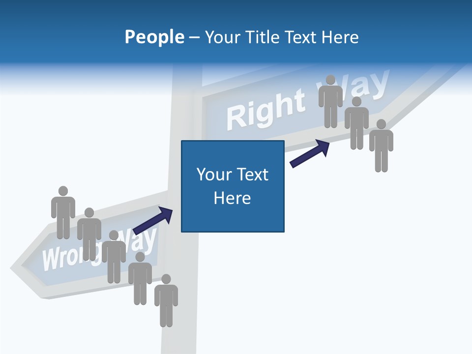 Motivational Symbol Text PowerPoint Template