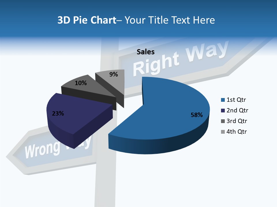 Motivational Symbol Text PowerPoint Template