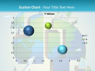 Global Company Walking PowerPoint Template