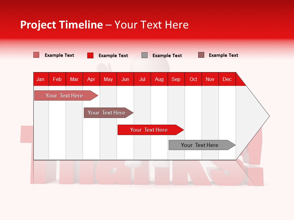 Man Figure Word PowerPoint Template