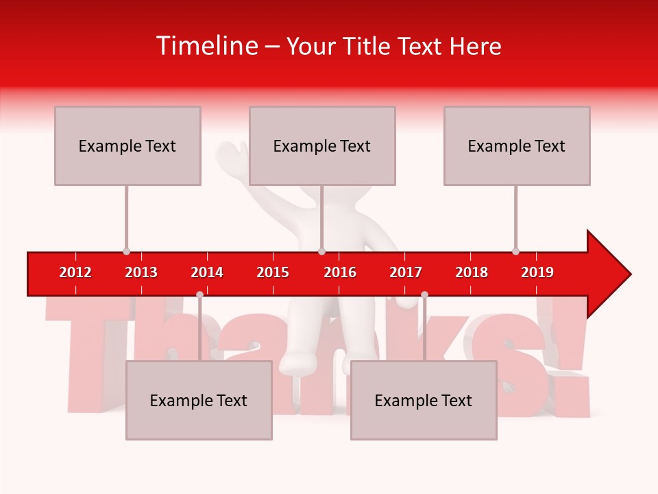 Man Figure Word PowerPoint Template