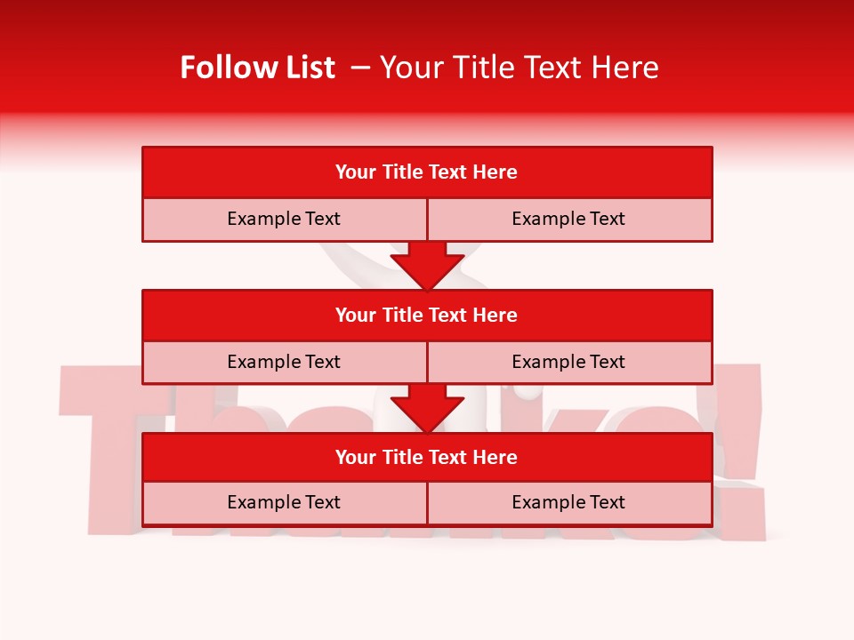 Man Figure Word PowerPoint Template