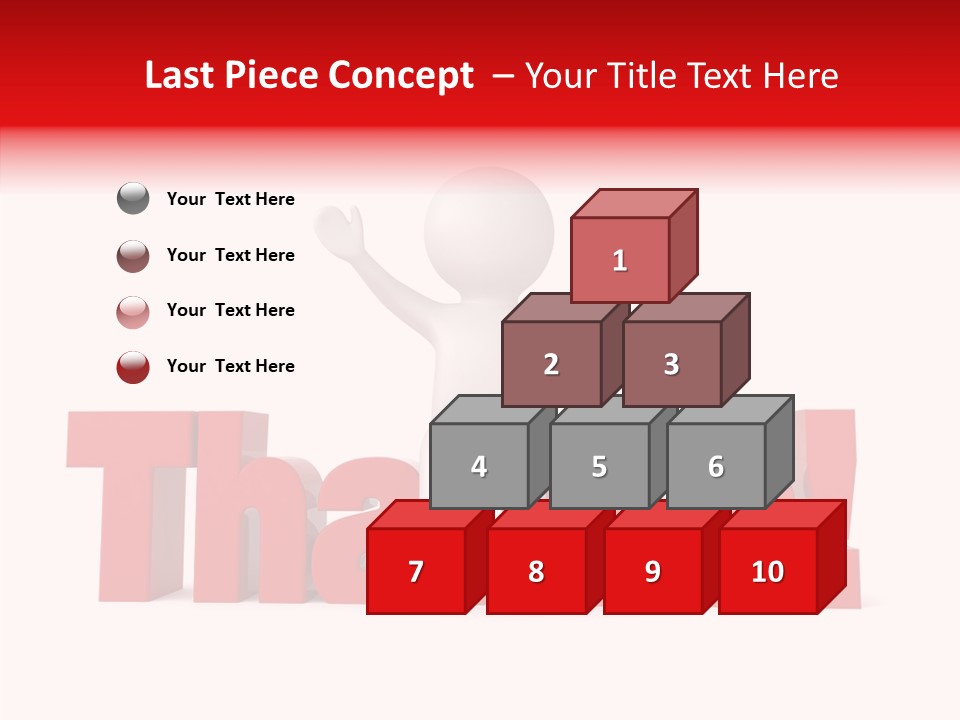 Man Figure Word PowerPoint Template