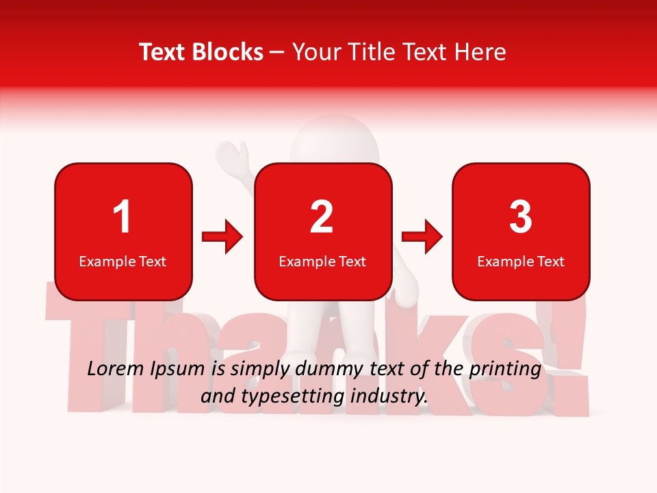 Man Figure Word PowerPoint Template