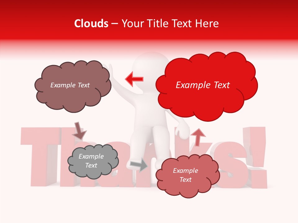 Man Figure Word PowerPoint Template
