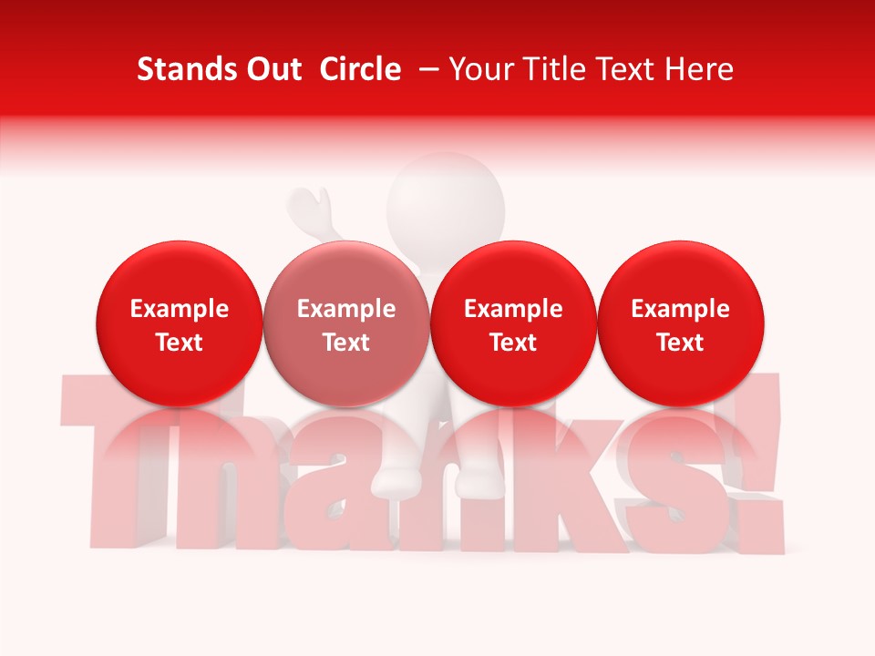 Man Figure Word PowerPoint Template