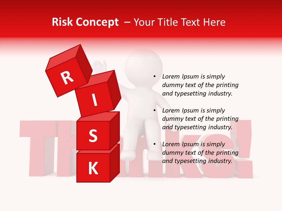 Man Figure Word PowerPoint Template