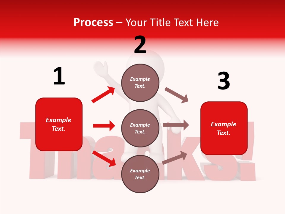 Man Figure Word PowerPoint Template