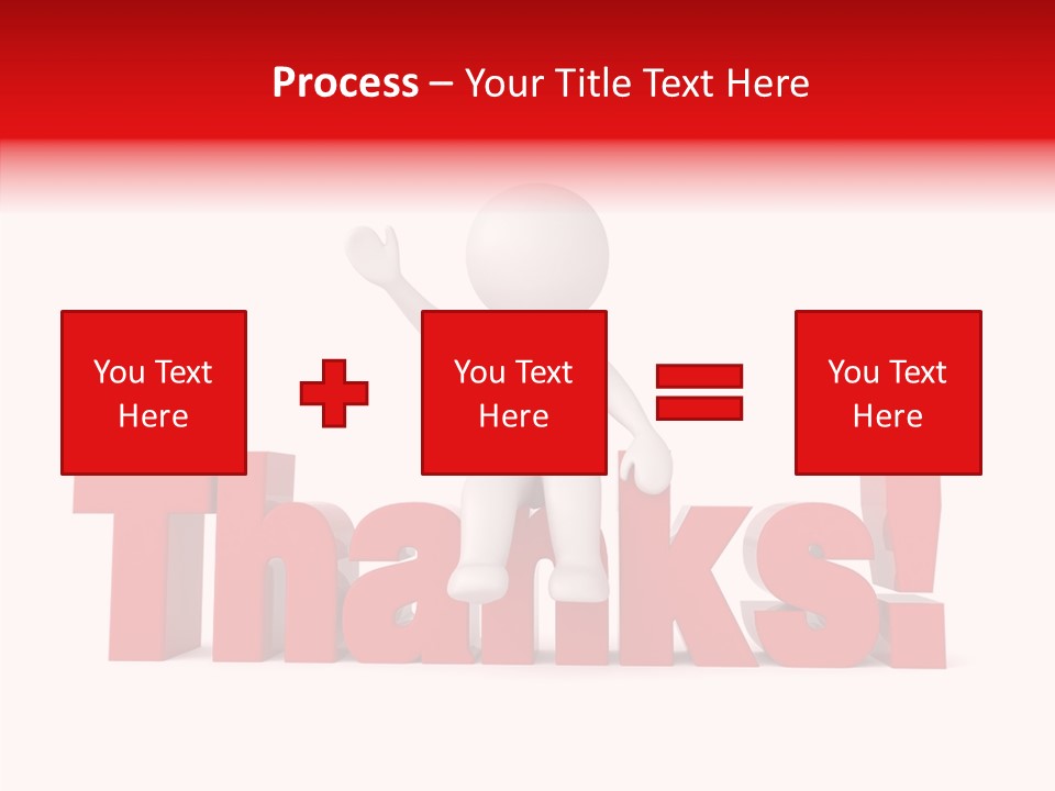 Man Figure Word PowerPoint Template