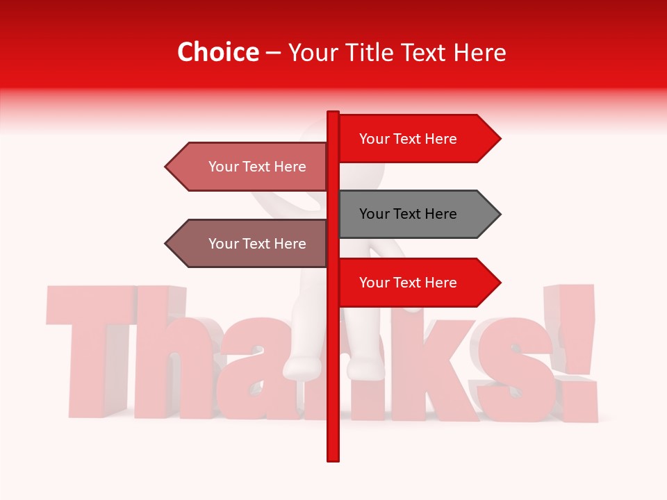 Man Figure Word PowerPoint Template
